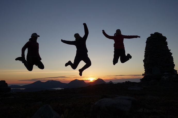 Jakten på solnedgangen ingr foto Eli Solvik