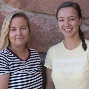 Pernille Ødegård og Martina Erica Johansen