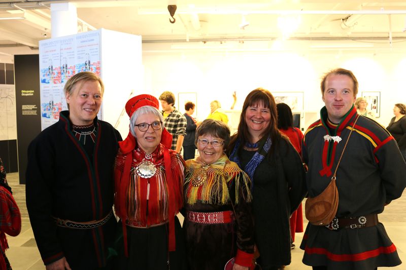 Åpning samisk utstilling