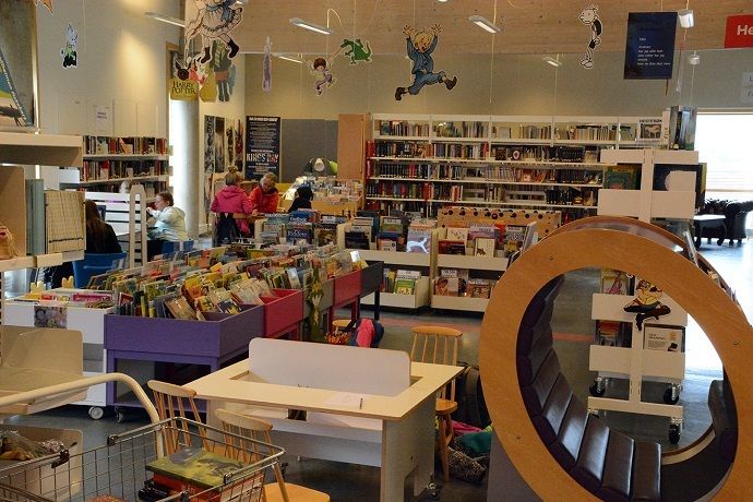 Illustrasjonsbilde Surnadal folkebibliotek avd