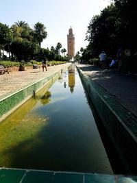 Koutoubia Mosque Minaret Marrakesh