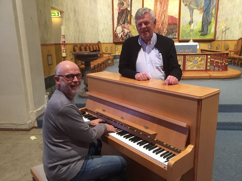 Bilde av Trond Våge og Geir Hansen