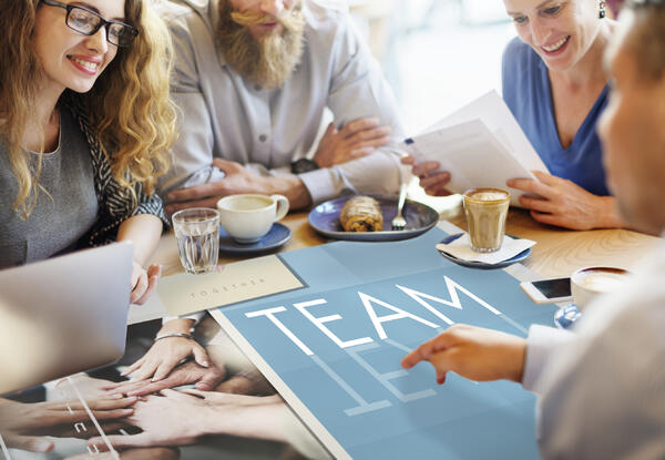 Team Teamwork Help Share Contribute Concept