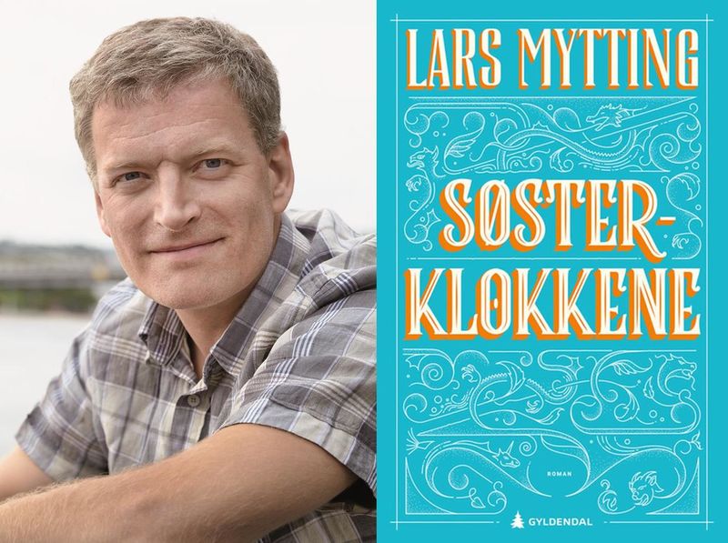 bilde av Lars Mytting, foto Julie Pike og omslaget av Søsterklokkene