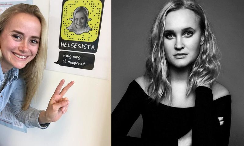 bilde av Tale Maria Krohn Engvik (privat) og Sofie Frøysaa (Gyldendal norsk forlag)