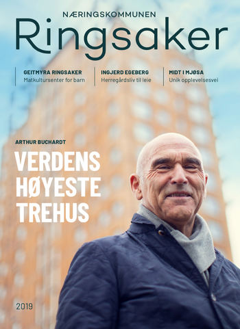 Forside Ringsaker kommunes næringsmagasin