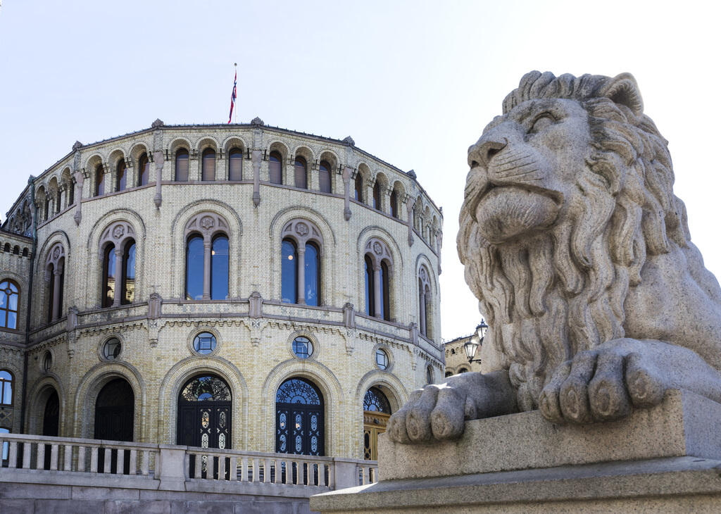Oslo  20190328. Stortinget er Norges nasjonalforsamling. Løvebakken Foto: Gorm Kallestad / NTB scanpix
