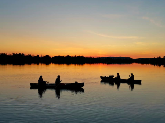 Kanotur Langvatnet foto Siv Bakken