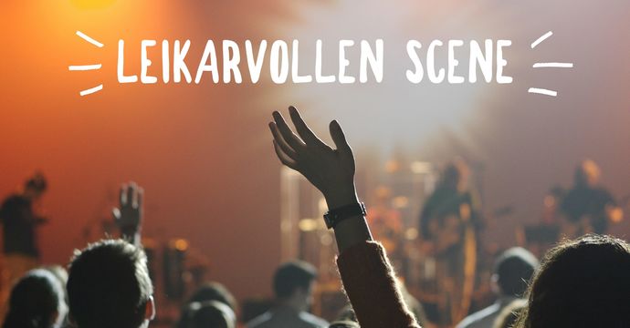 Leikarvollen scene