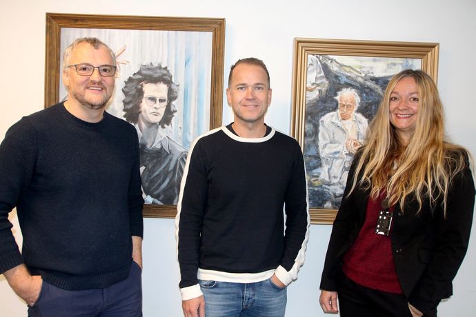 Tor Rune Halset, Anders Larsen og Anne Lise Wullum