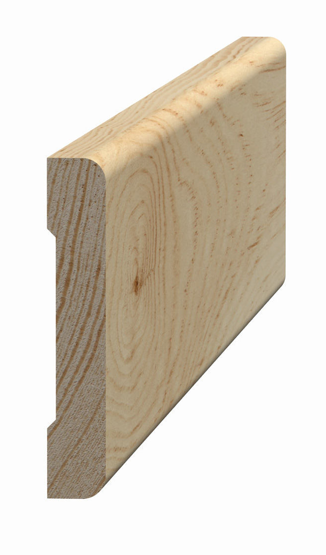 Karmlist Rund ubehandlet furu