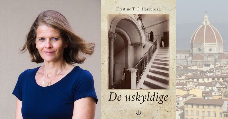 omslaget til De uskyldige og bilde av Kristine Hardeberg