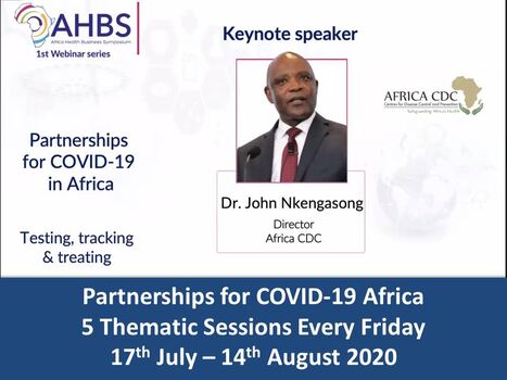 Partnerships for COVID-19 Africa Webinars 310720