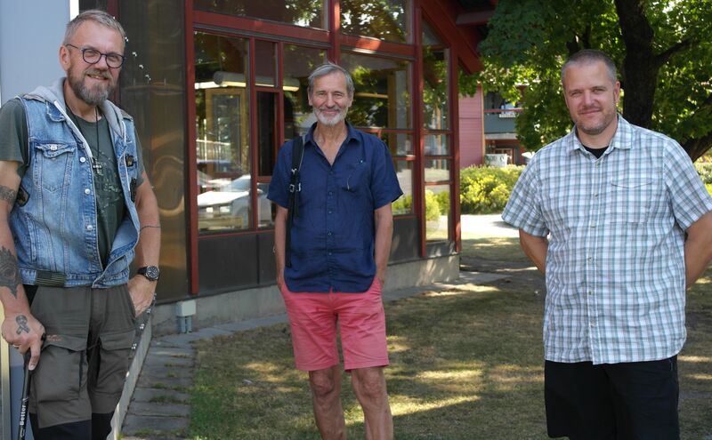Erland Tolvstad, Berger Hareide og Lars Erlend Kielland