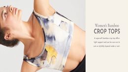 BAM Womens Cropped Top Main 2