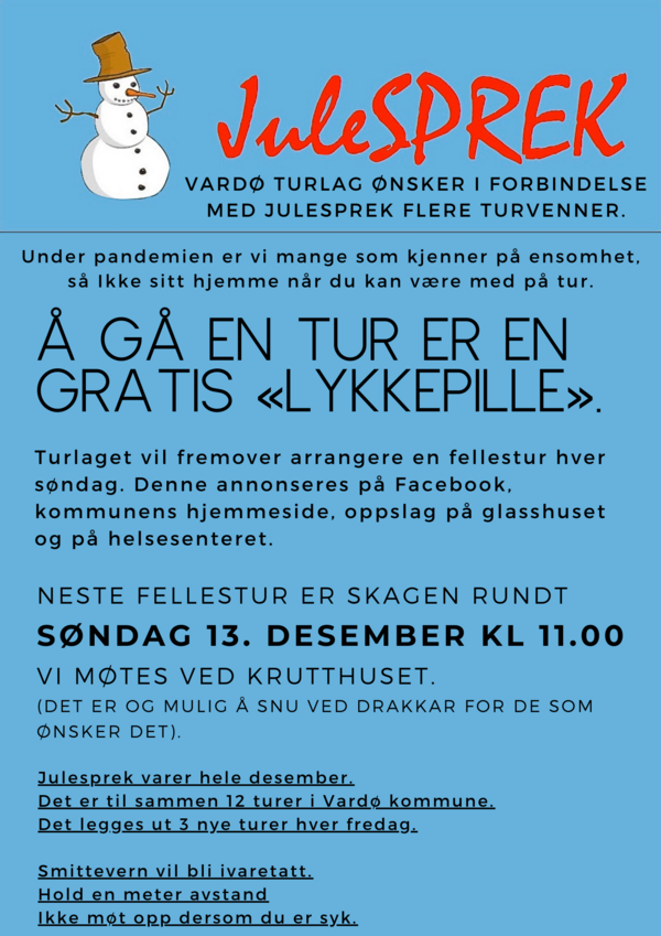 julesprek 13 desember