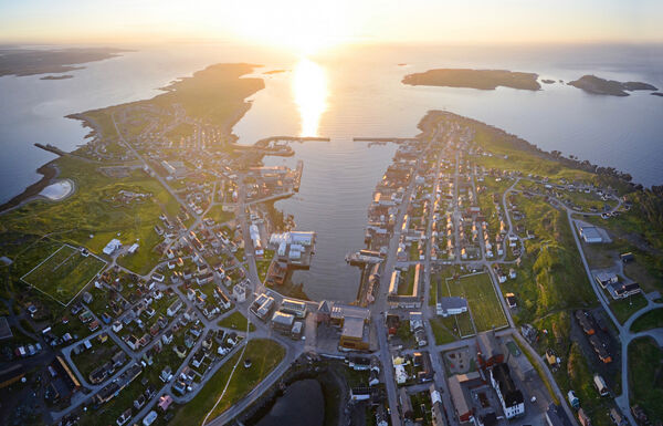 Vardø by sommer