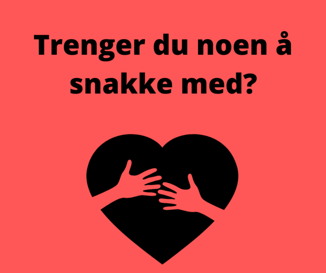 Trenger du noen å snakke med?