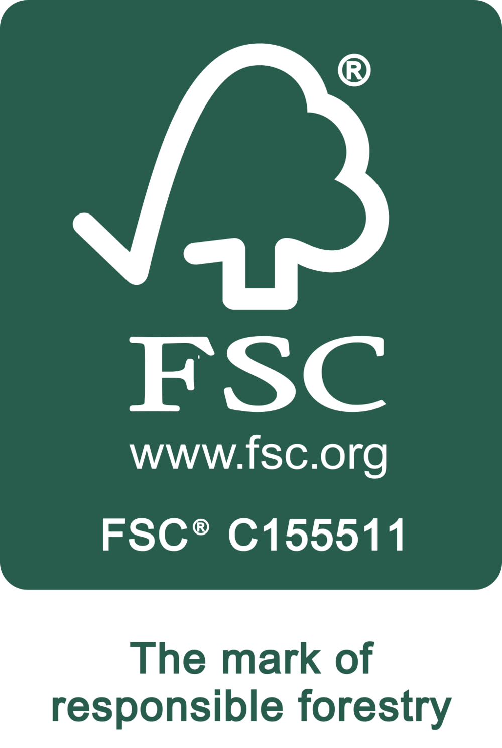 FSC markedsføringslogo