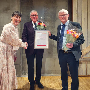 Foto av prisvinnere