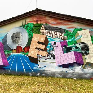 Graffitikunst Moelv