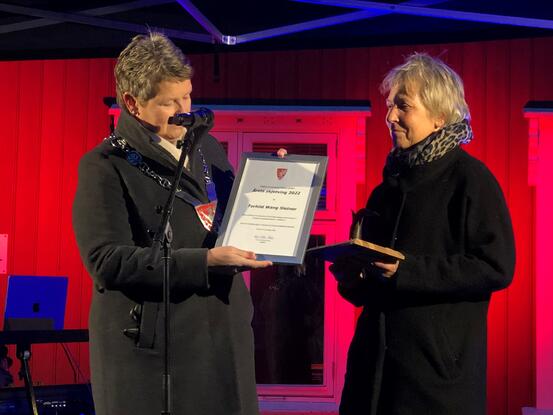 Torhild Wang Sletner ble kåret til årets Skjetving 2022