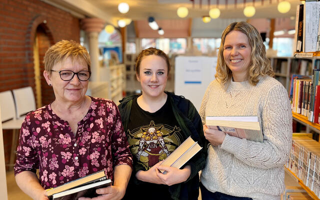 Guri K. Larsen, Taran Johannessen og Monica Hasli