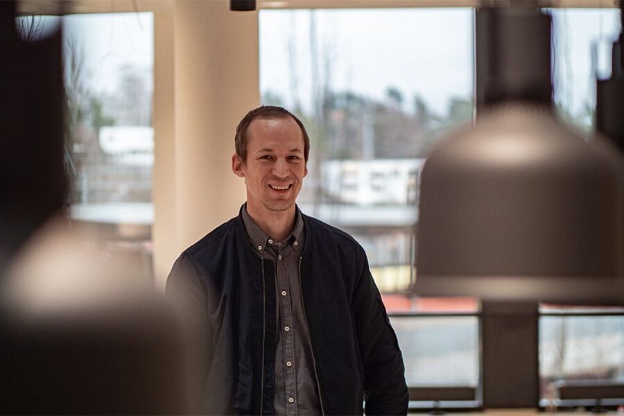 Kristian Strømmen, leder for bærekraft i KLP Eiendom. Foto_ Pressworks