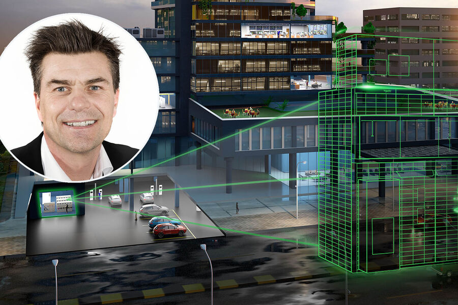 Ronny Micaelsen, salgsdirektør for Power Systems i Schneider Electric Norge.
