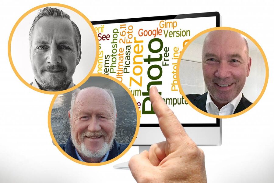 Misforståelser og feil bruk av ord og utrykk i tilbudsgrunnlag og beskrivelser fører raskt til konflikter. Innfelt fra venstre Lasse Stølen Kvalheim i Sweco, Arne Devold i Norconsult og Tom Christiansen i Siemens. Fotomontasje ITBaktuelt.