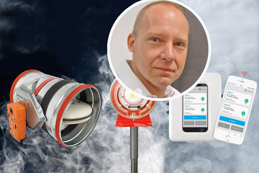 Microbrann-brannsikring system lb167. Innfelt Torkild Bøe.