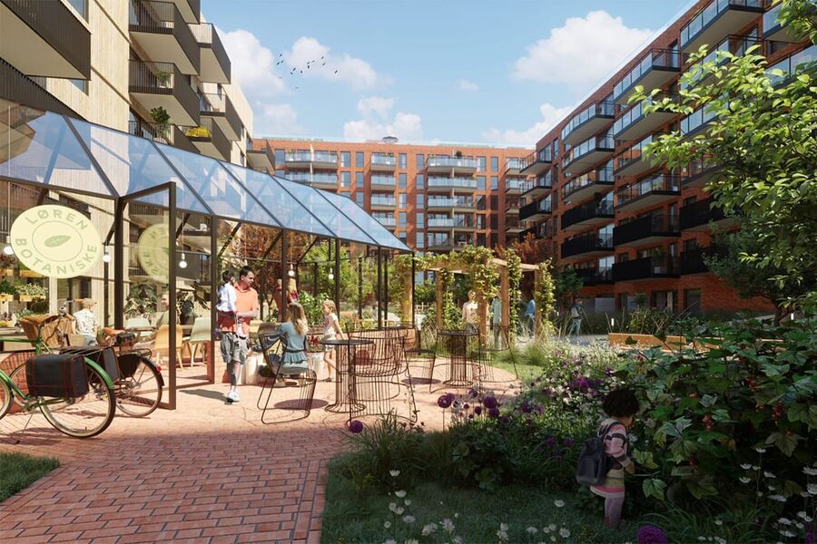 Løren Botaniske i Oslo,