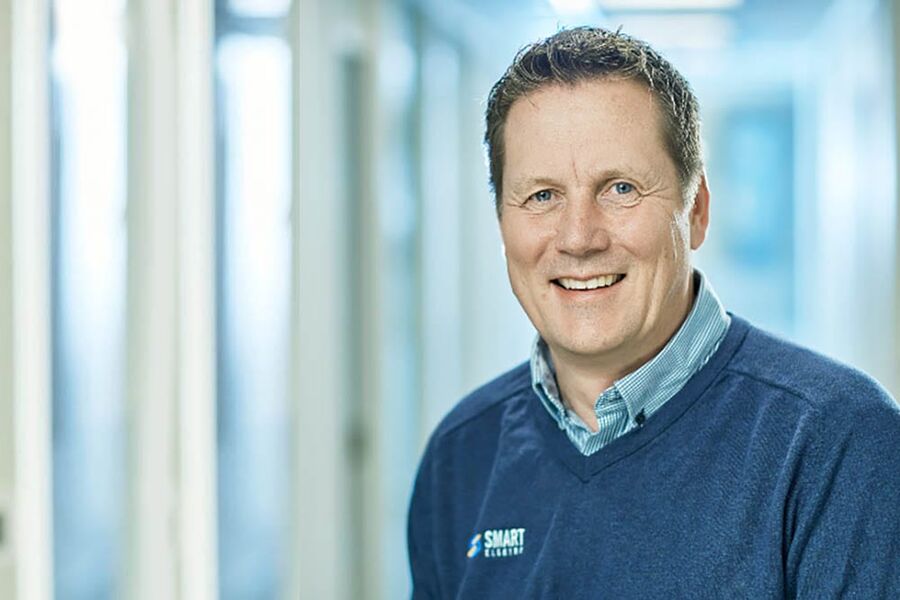 Daglig leder Thor Bergli i Smart Elektro AS.