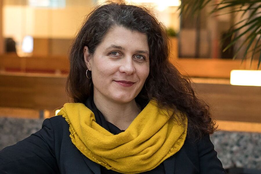  Medlemskapet er i tråd med vårt mål om å inspirere byggebransjen til å ta grønnere valg, sier daglig leder i Grønn Byggallianse Katharina Th. Bramslev. Foto: Inge Trondsen/Studio Design.