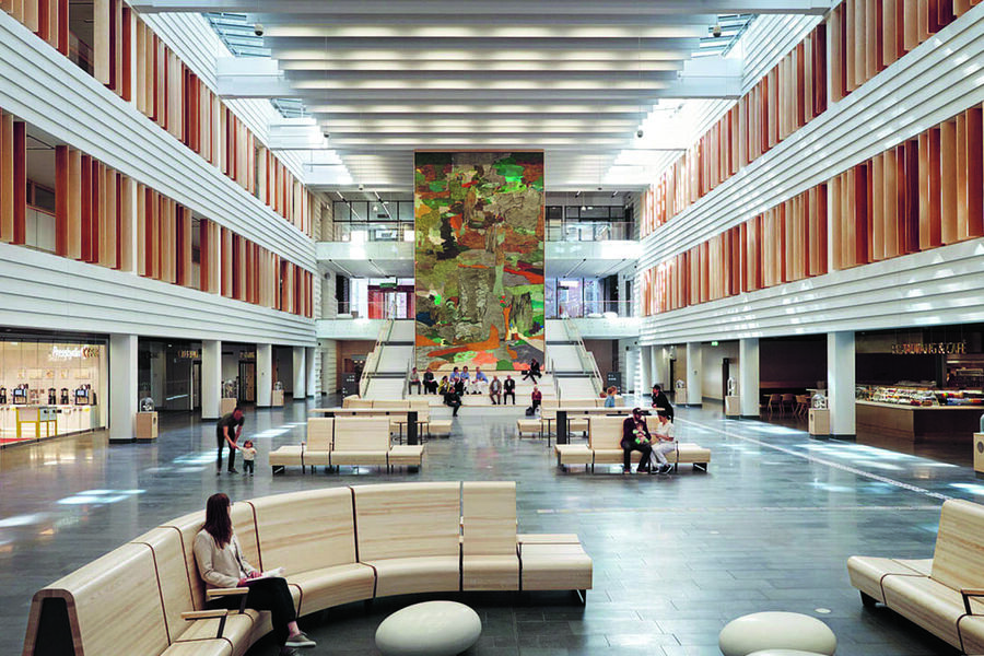 Tidlig BIM-prosjekt i Sverige: Karolinska Universitetssjukhuset i Solna.