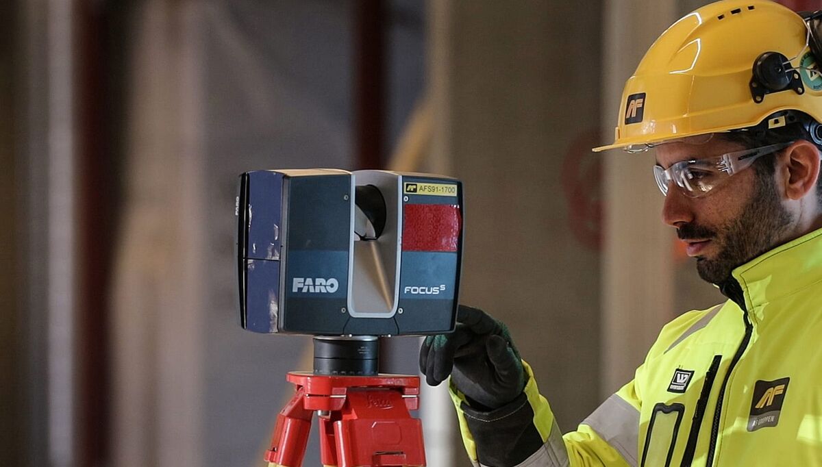 Scaled Robotics gjorde sitt inntog i AFs prosjekter i 2018, og programvaren har gjennomgått grundig testing av funksjonaliteten. Foto: AF Gruppen 2020-02-04-af-robot