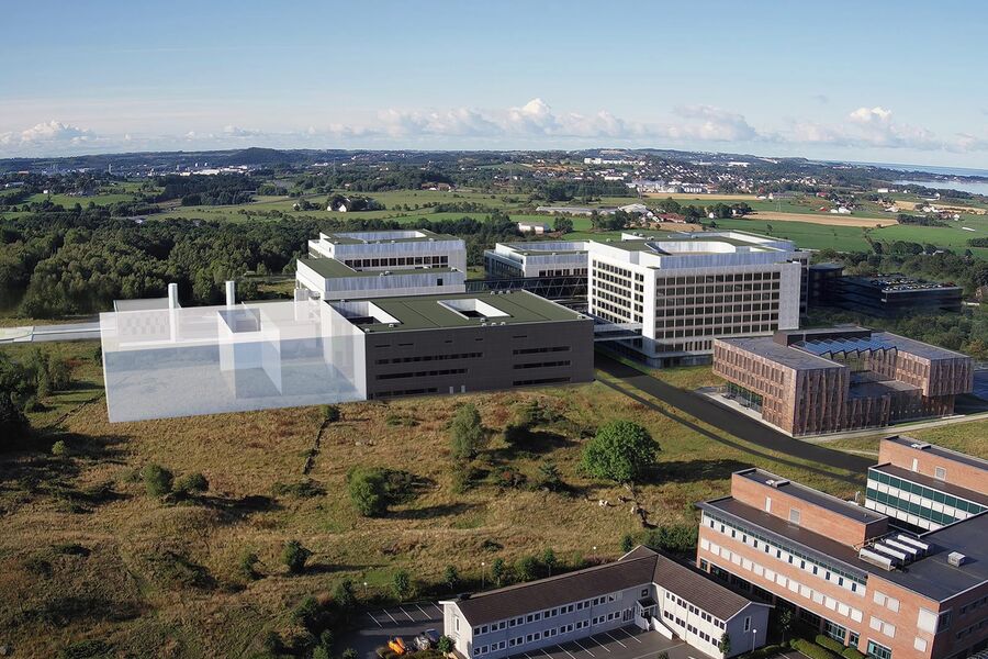 Hele-E-bygget. Foto SUS2023