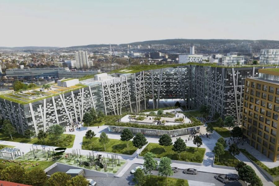 I 2021 står Oslos mest fremtidsrettede bygg ferdig på Økern.