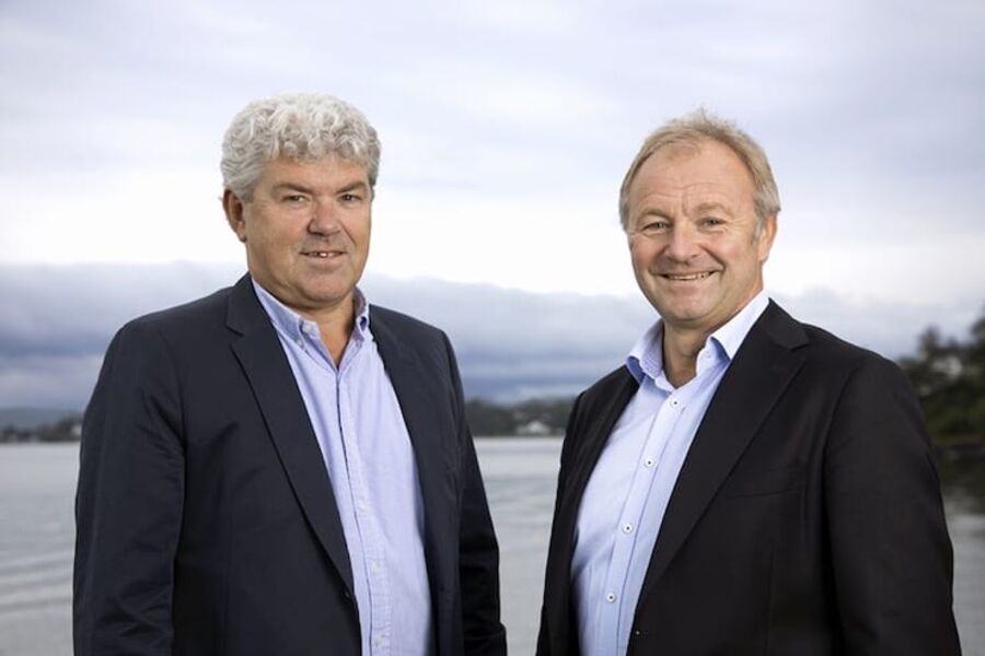 Jan Henning Quist, ECT og Bård hernes, Norconsult. Foto: Trygve Indrelid / NTB
