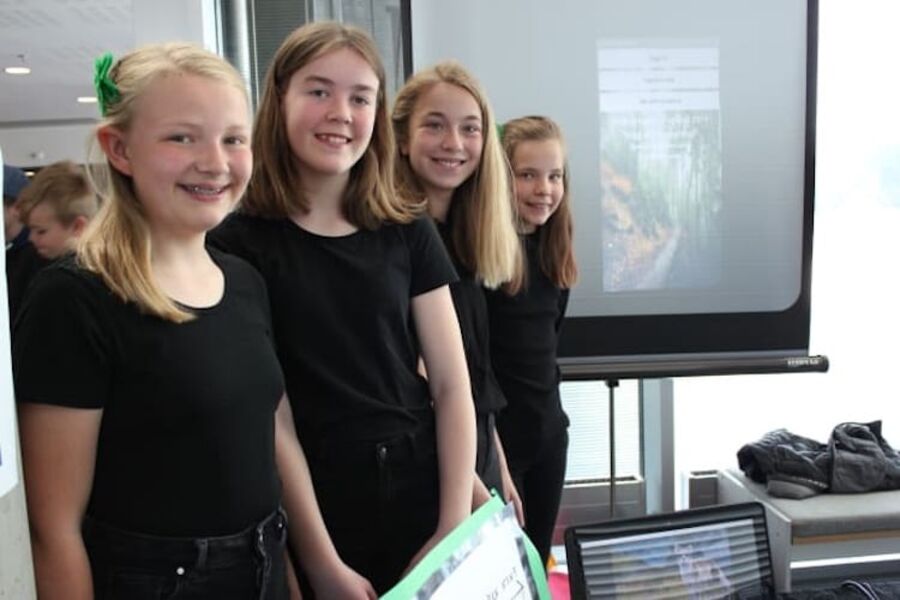 Med sitt produkt Klimahjelperen gikk elevene fra Skjønhaug skole i Trøgstad helt til topps i den nasjonale konkurransen SMART