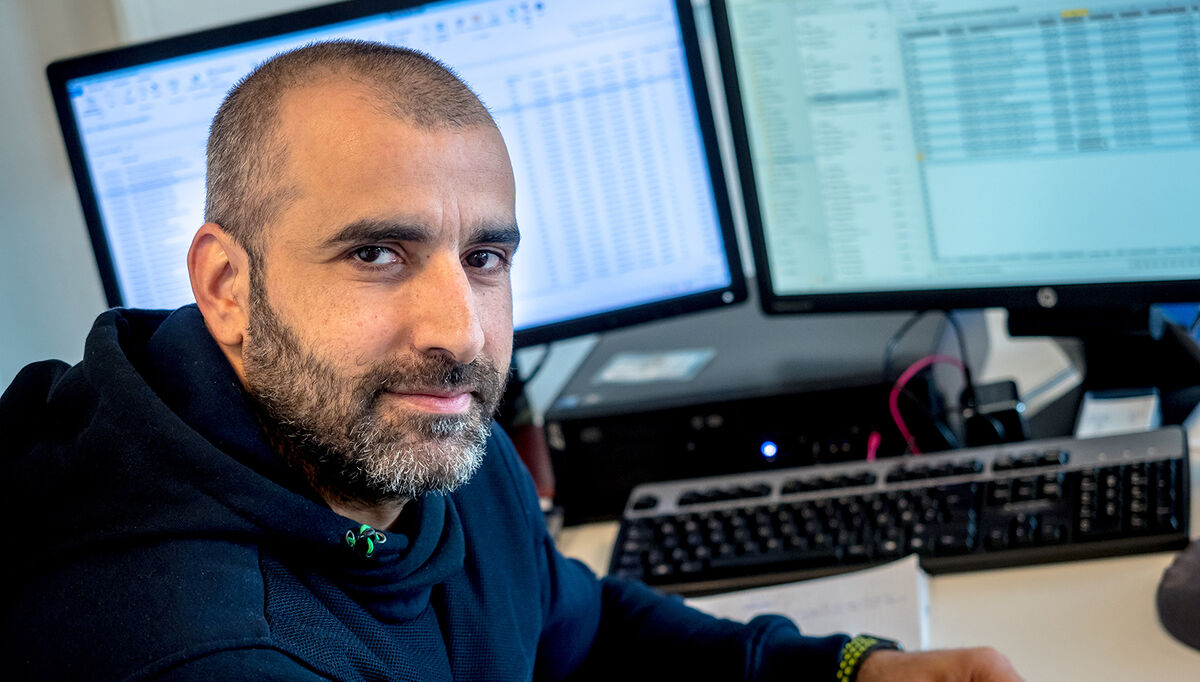 Avdelingssjef Atilla Duran i Assemblins serviceavdeling på Lysaker er ansvarlig for selskapets satsing på sprinklerservice. 2018-04-18-atilla-duran-assemblin