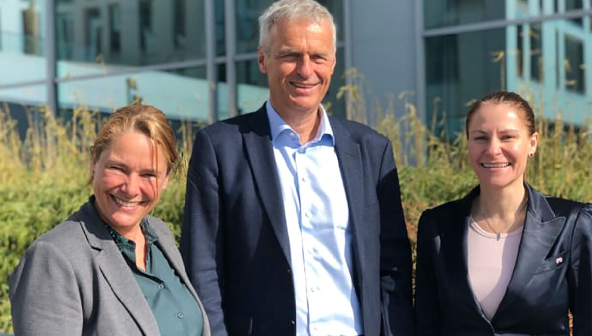 Høyt aktivitetsnivå for Norconsult på Sørlandet. F.v.: Janicke Garmann, Per Kristian Jacobsen og Camilla Espedalen. 2018-04-17-norconsult
