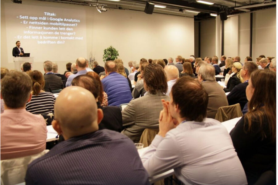 Fra markedsmøtet i 2016.