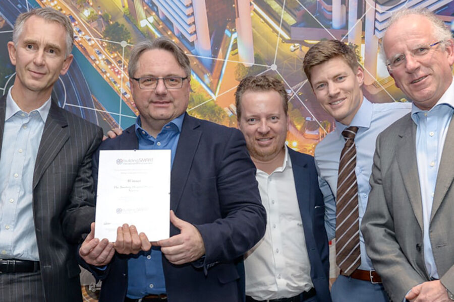 Tønsbergprosjektet tildelt buildingSMART Internationals Awards 2017. Foto: BulidingSMART International