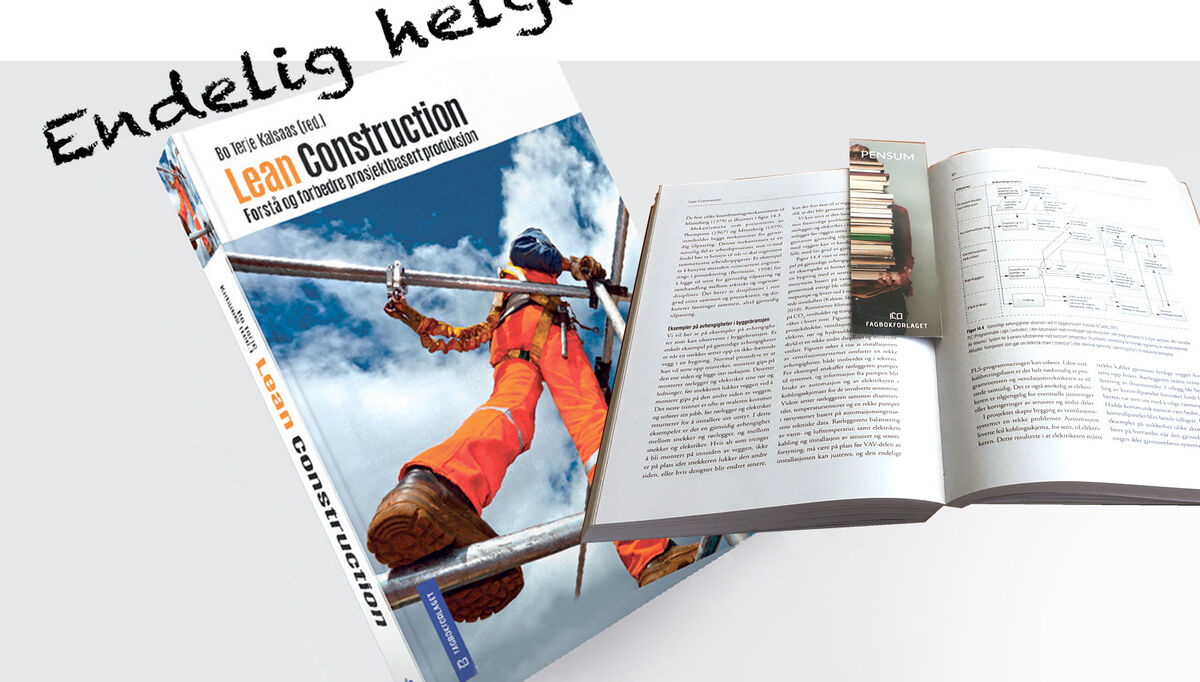 Lean Construction: En grundig fagbok for både studenter og aktive fagfolk i byggebransjen. Illustrasjon: ITBaktuelt 2017-10-27-lean-construction-3