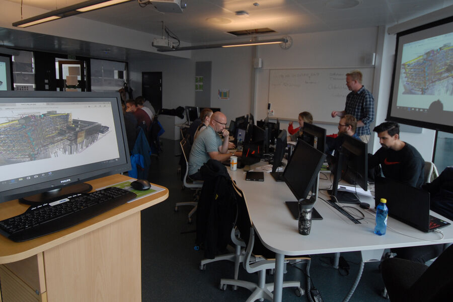 Fagskolen har avanserte læremidler tilgjengelig for studentene fra første dag ved skolen.