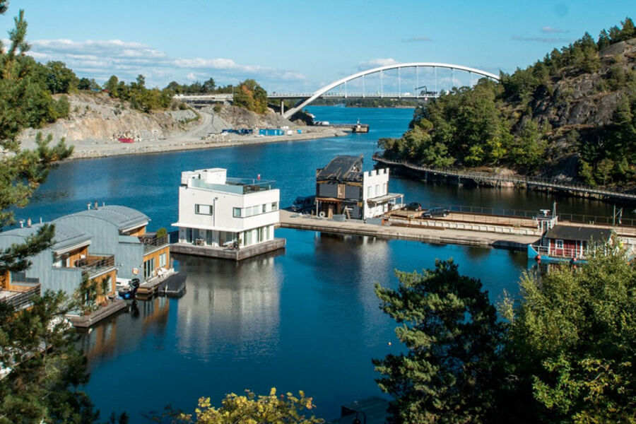 Villa W i Nacka utenfor Stockholm.