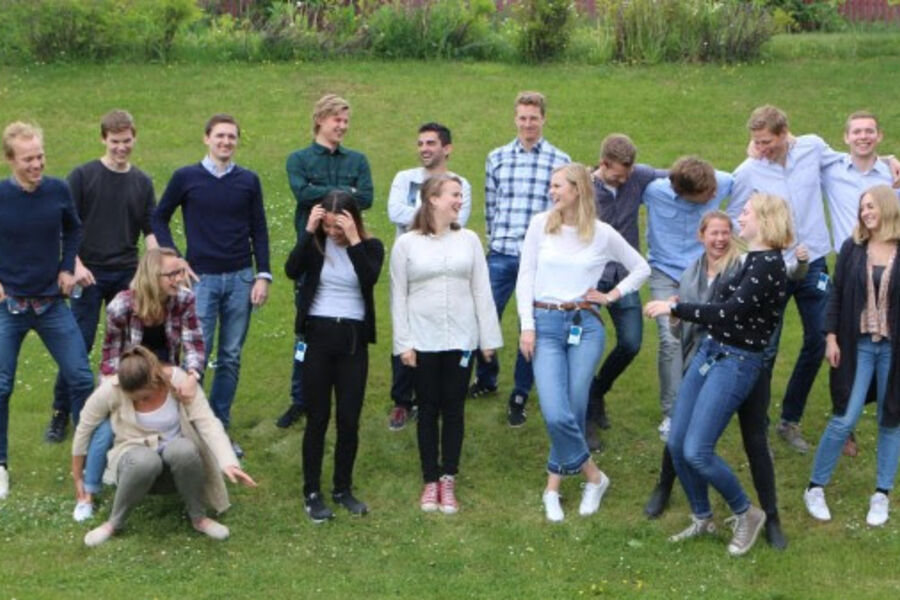 Studenter hos Poiwel sommeren 2016.