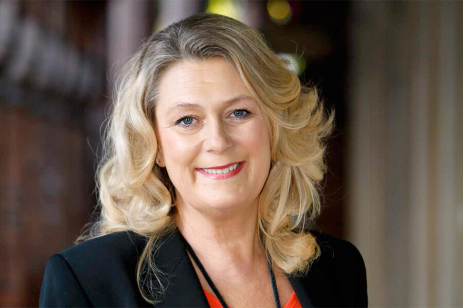 Direktør Gina Lund i Vox.