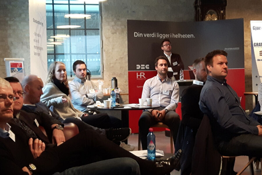 Bildet er fra arrangementet i Bergen cden 19. april. Foto: Erik Pilgaard.